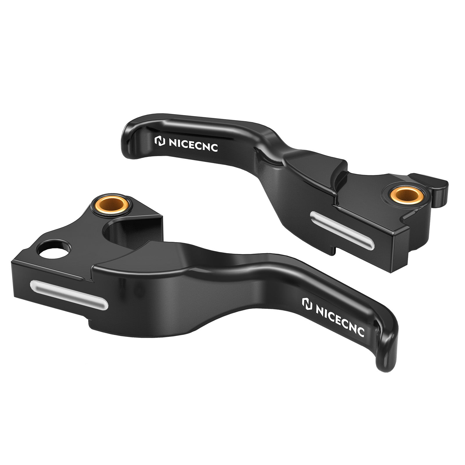 2-Finger Short Brake Clutch Levers For Harley Sportster 1200 48 XL Iron 883 XL883N