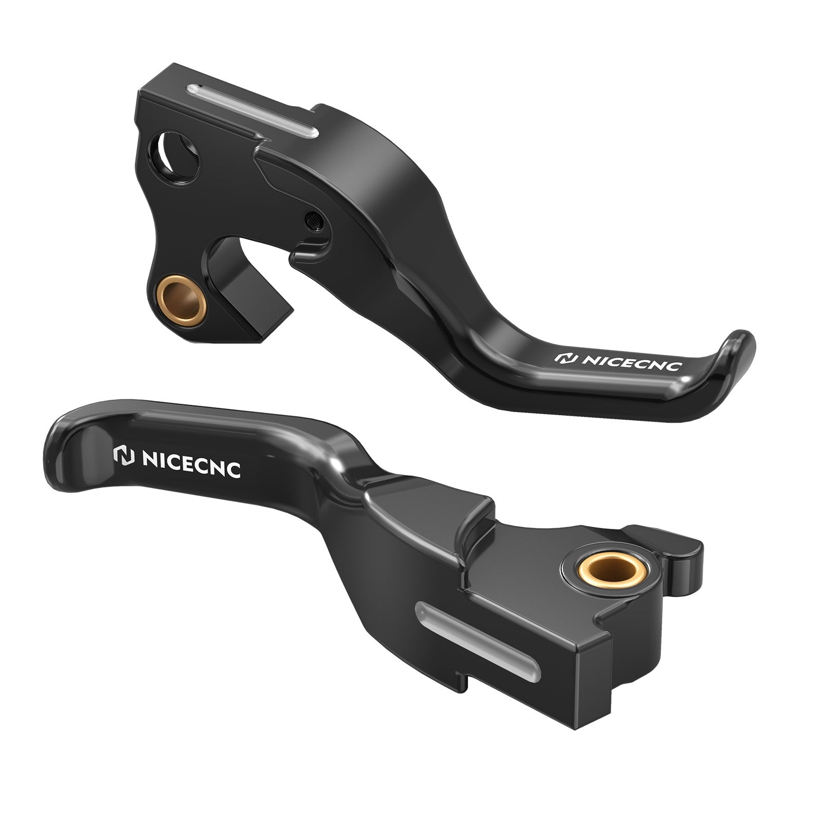 2-Finger Short Brake Clutch Levers For Harley Sportster 1200 48 XL Iron 883 XL883N