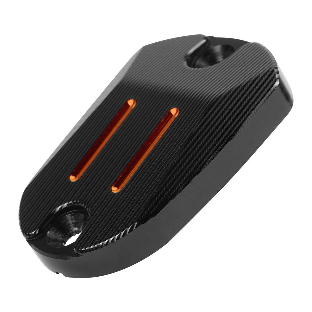 Rear Brake Master Cylinder Cover Cap For Harley Sportster 1200 48 Iron 883 XL