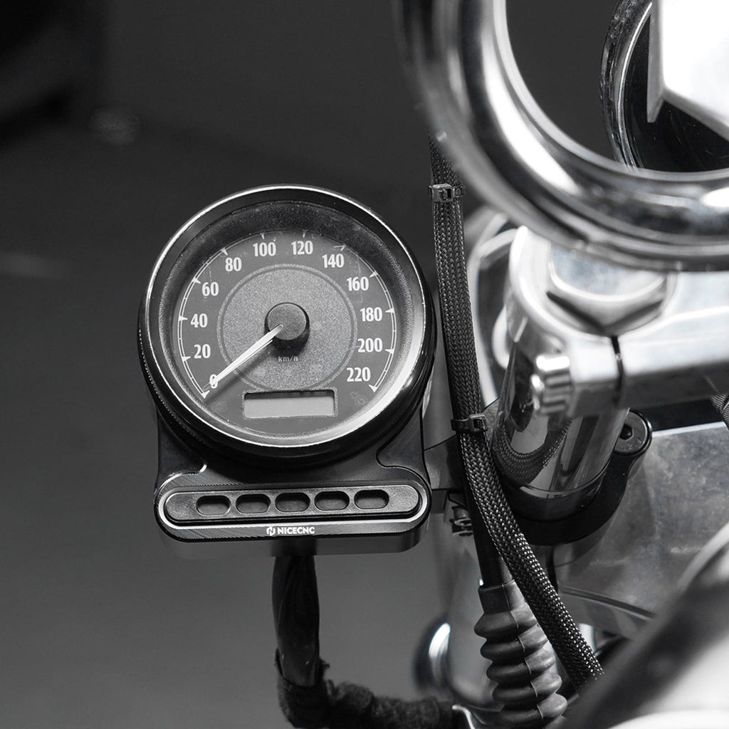 Speedo & Indicator Lights Relocation Bracket Kit For Harley Sportster 1200 883 48 72 XL