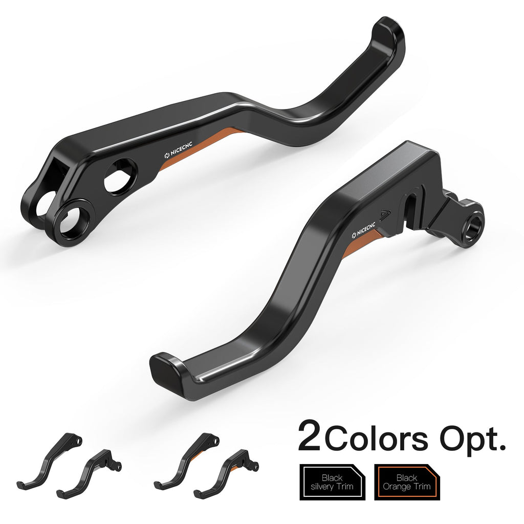2-Finger Short Brake Clutch Levers For Harley Sportster S Pan America 1250 Nightster