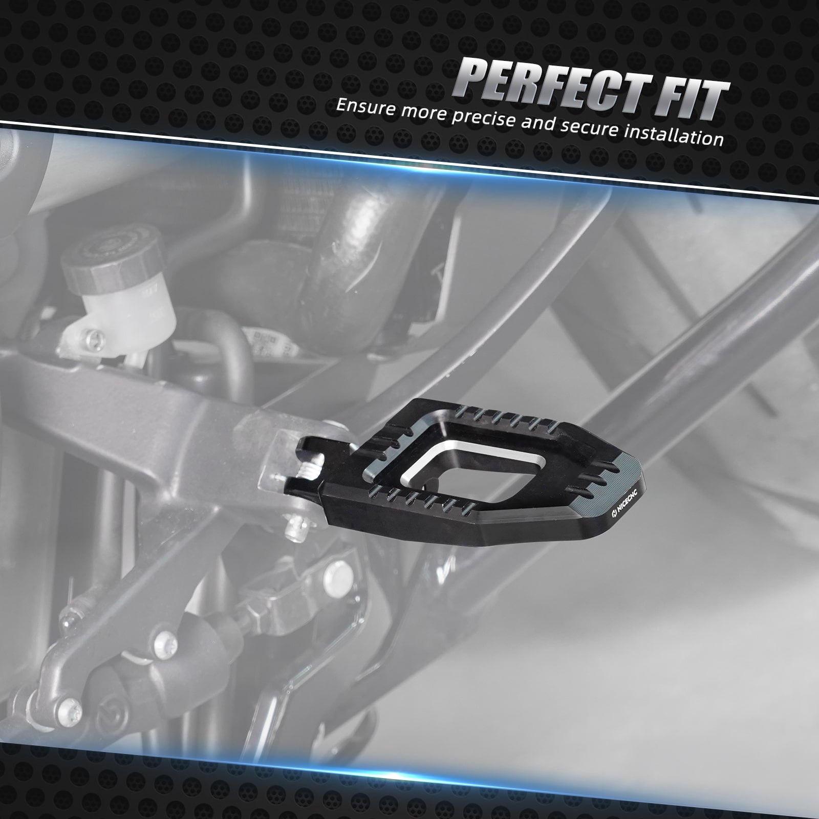 Adjustable Enlarged Rider Footpegs For Harley Sportster S 1250 2021-2024