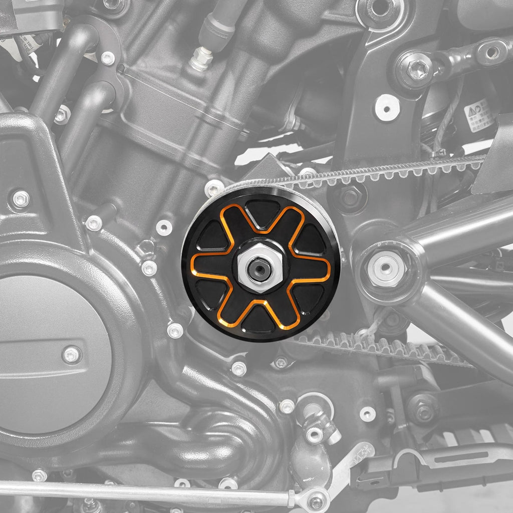 Front Sprocket + Transmission Sprocket Belt Covers Set For Harley Sportster S 1250 Nightster