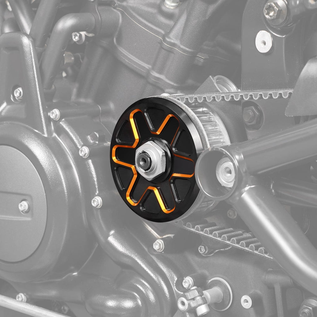 Front Sprocket + Transmission Sprocket Belt Covers Set For Harley Sportster S 1250 Nightster