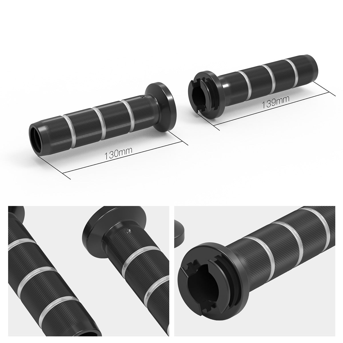 Shorty Brake Clutch Lever + Handlebar Grips For Harley Sportster S 1250 Nightster