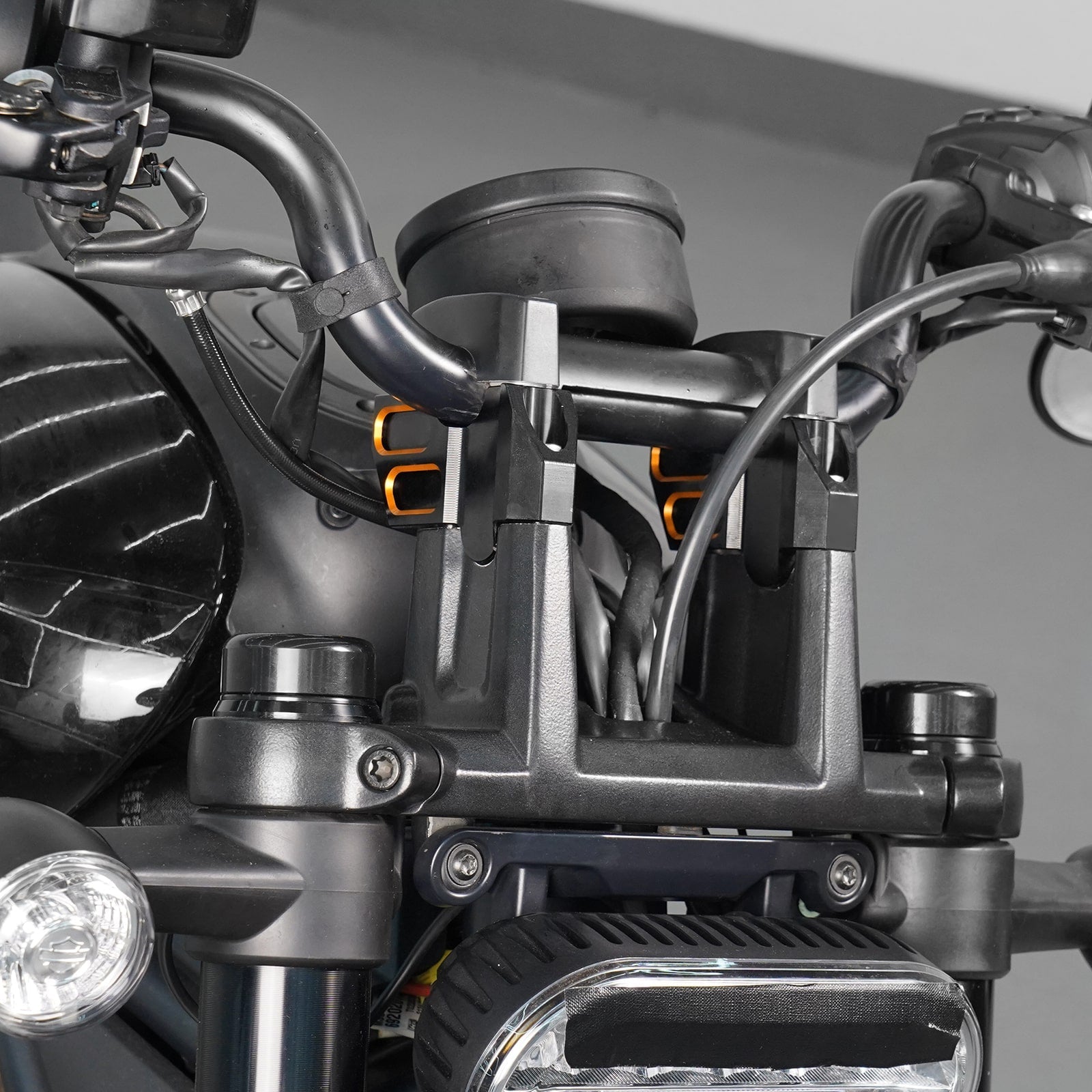 Handlebar Risers Rearward Kickback Mount For Harley Sportster S 1250