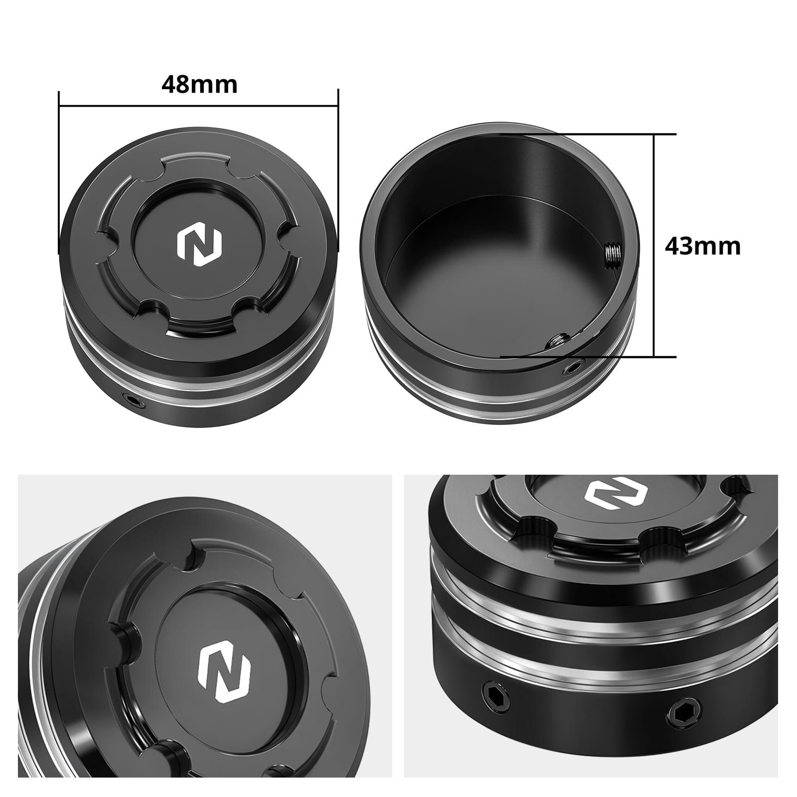 Rear Axle Nut Covers Caps For Harley Sportster S 1250 Pan America