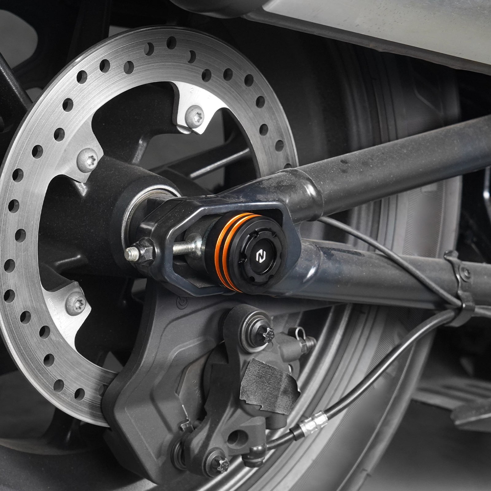 Front Rear Axle Nut Covers Cap Set For Harley Sportster S Pan America