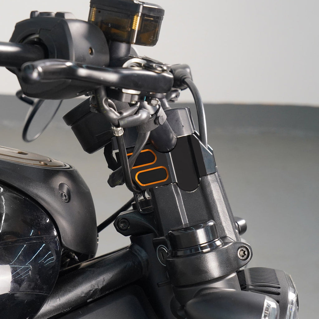 Handlebar Kickback Risers & Phone Holder Bracket Mount Kit For Harley Sportster S 1250