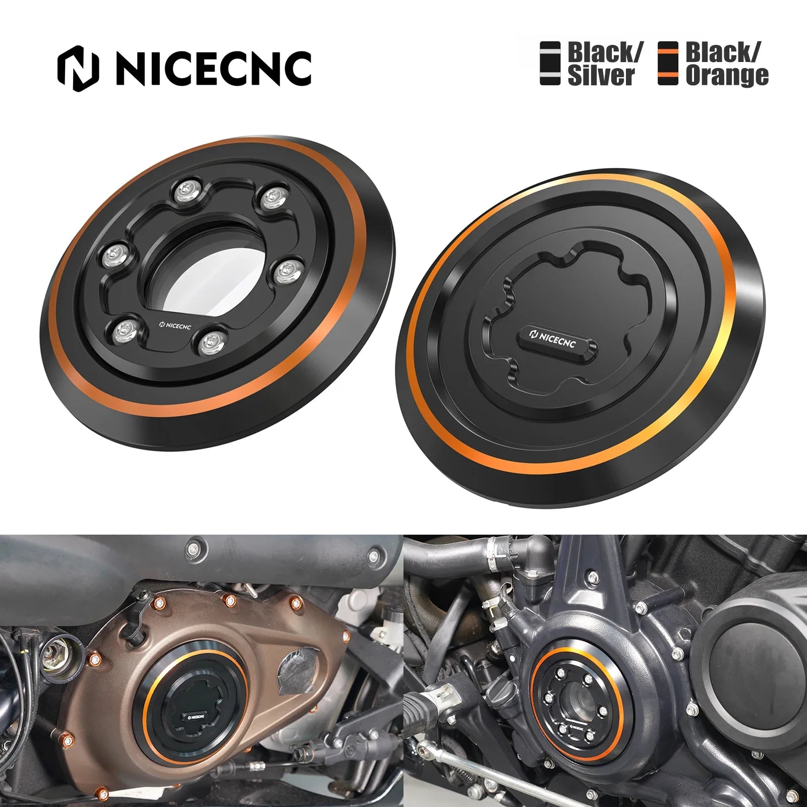 Engine Clutch Derby Cover Insert For Harley Sportster S 1250 Nightster 975