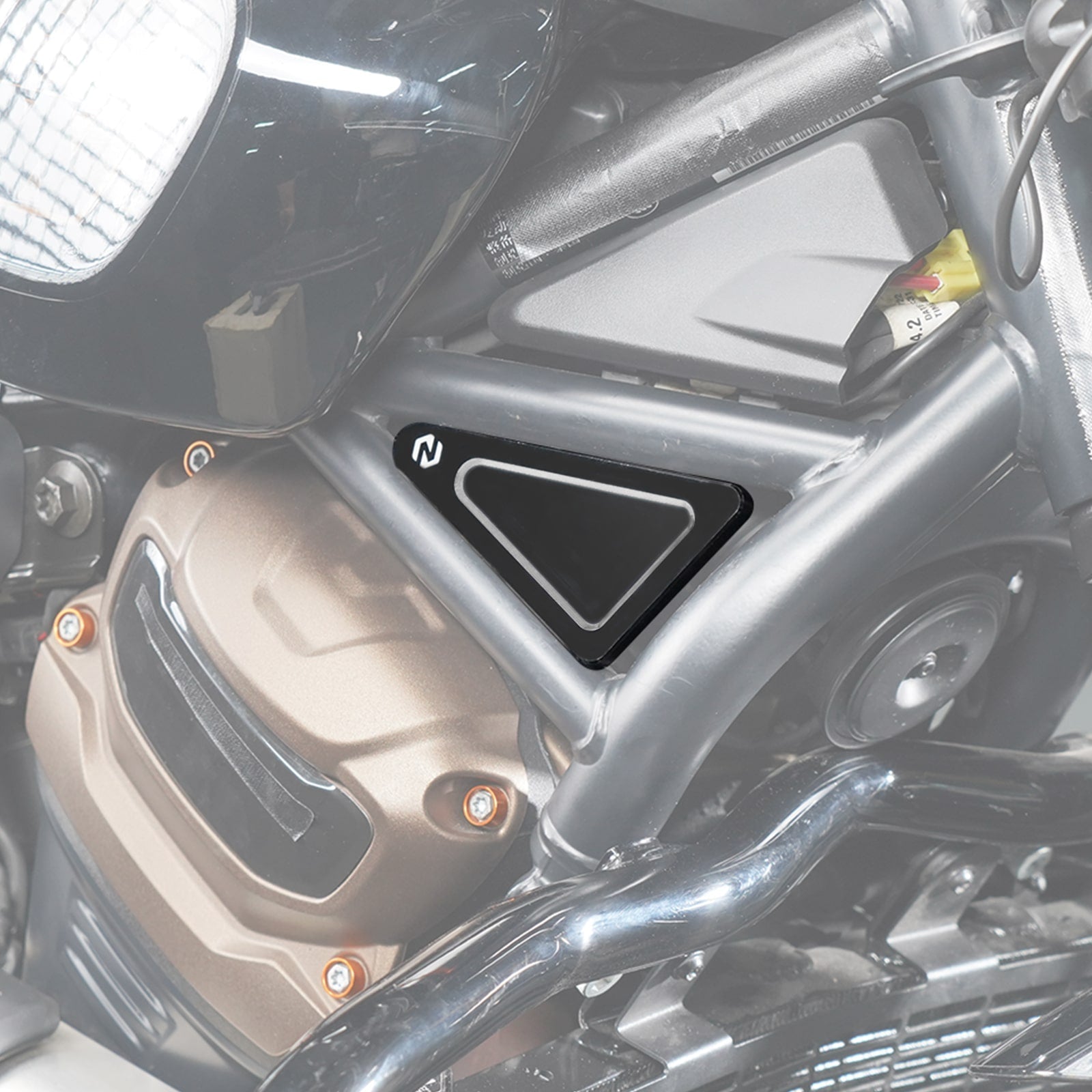 Right Side Front Frame Cover Protector Trim For Harley Sportster S 1250 Nightster 975