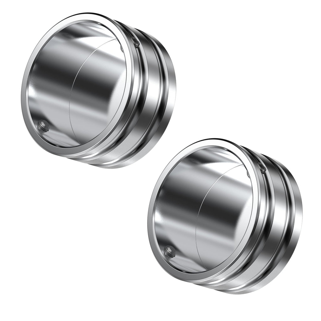 Upper Fork Stem Nut Covers Caps For Harley Sportster 1200 48 XL Iron 883 XL883N