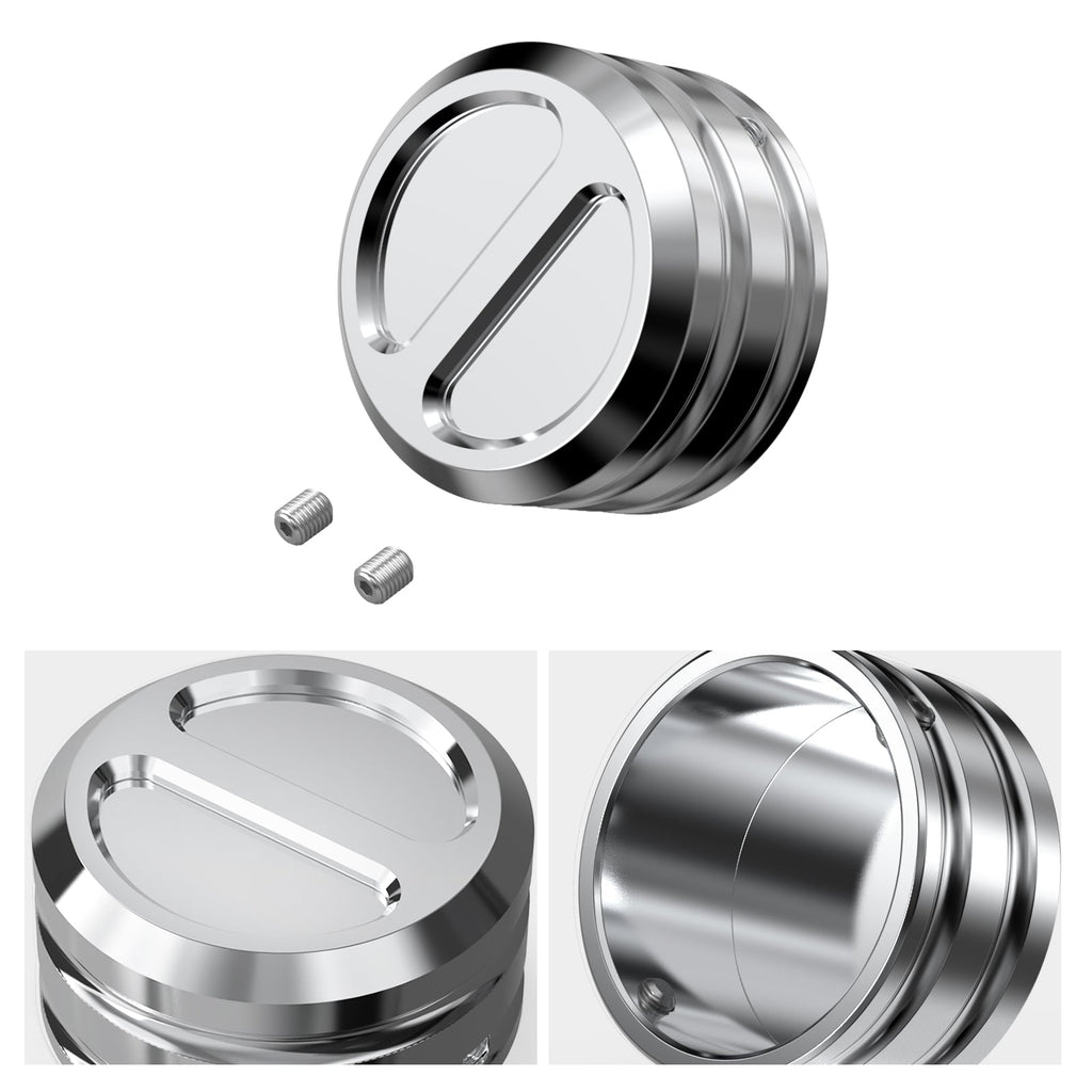 Upper Fork Stem Nut Covers Caps For Harley Sportster 1200 48 XL Iron 883 XL883N