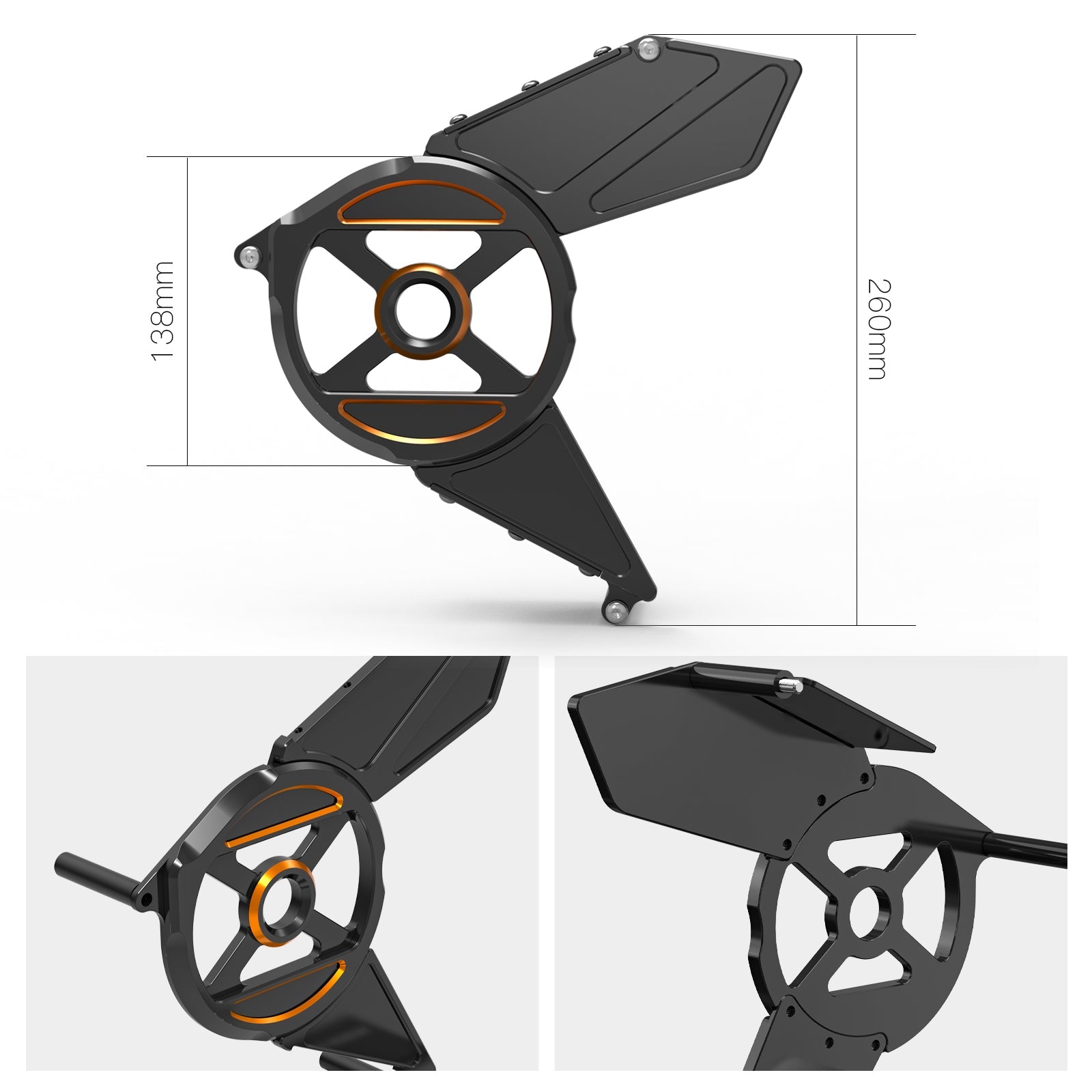 Transmission Sprocket Belt Cover For Harley Sportster S Pan America Nightster