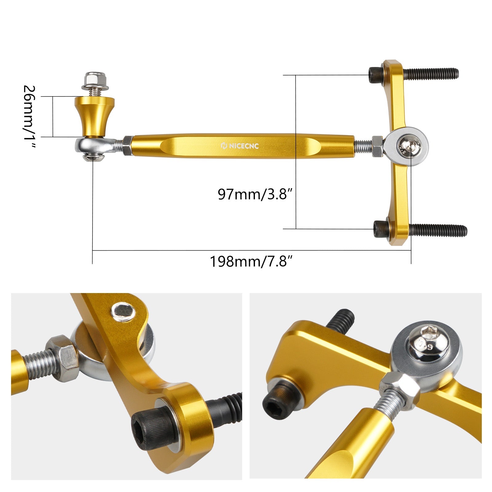 M8 Touring Frame Stabilizer For Harley Road King Street Glide Road Glide 2017+