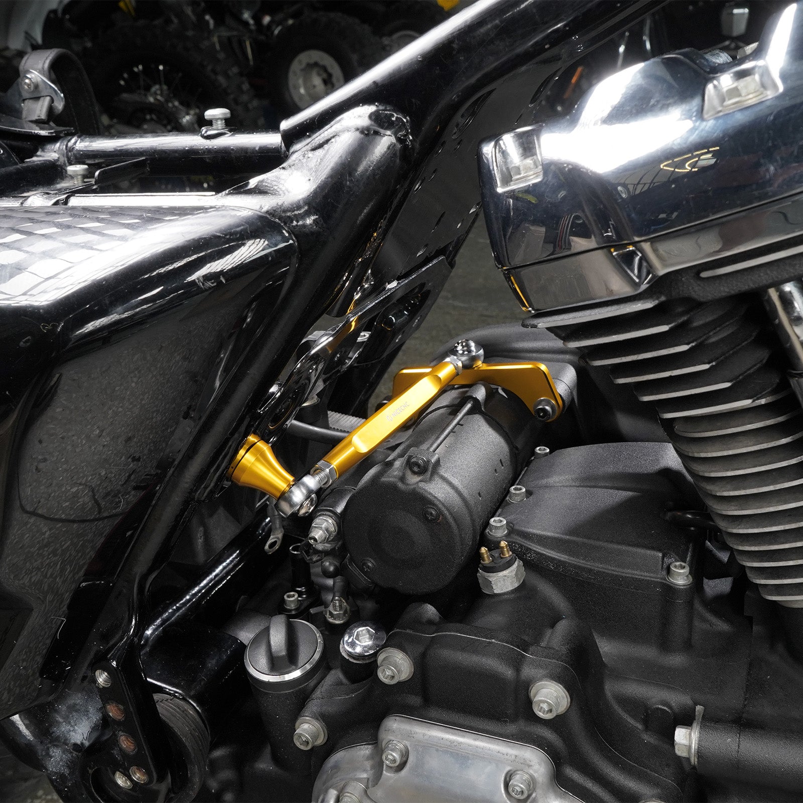 M8 Touring Frame Stabilizer For Harley Road King Street Glide Road Glide 2017+
