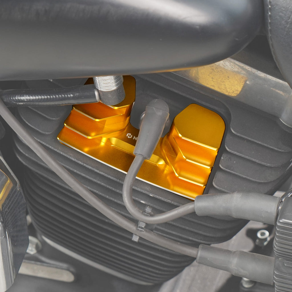 V Twin Cam Spark Plug Covers For Harley Dyna Low Rider Street Fat Bob Super Glide