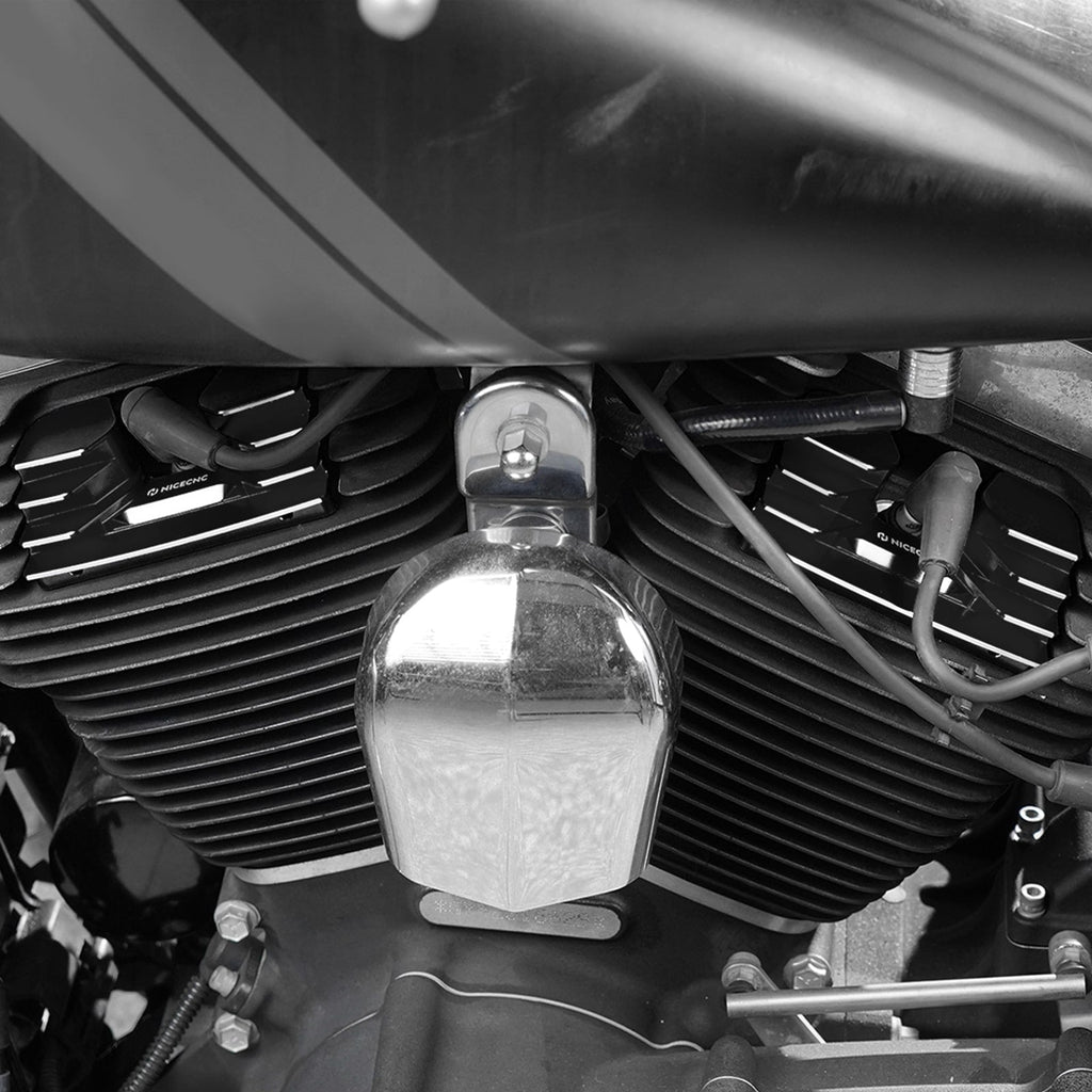 V Twin Cam Spark Plug Covers For Harley Dyna Low Rider Street Fat Bob Super Glide