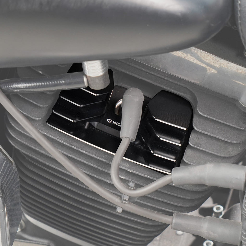 V Twin Cam Spark Plug Covers For Harley Dyna Low Rider Street Fat Bob Super Glide