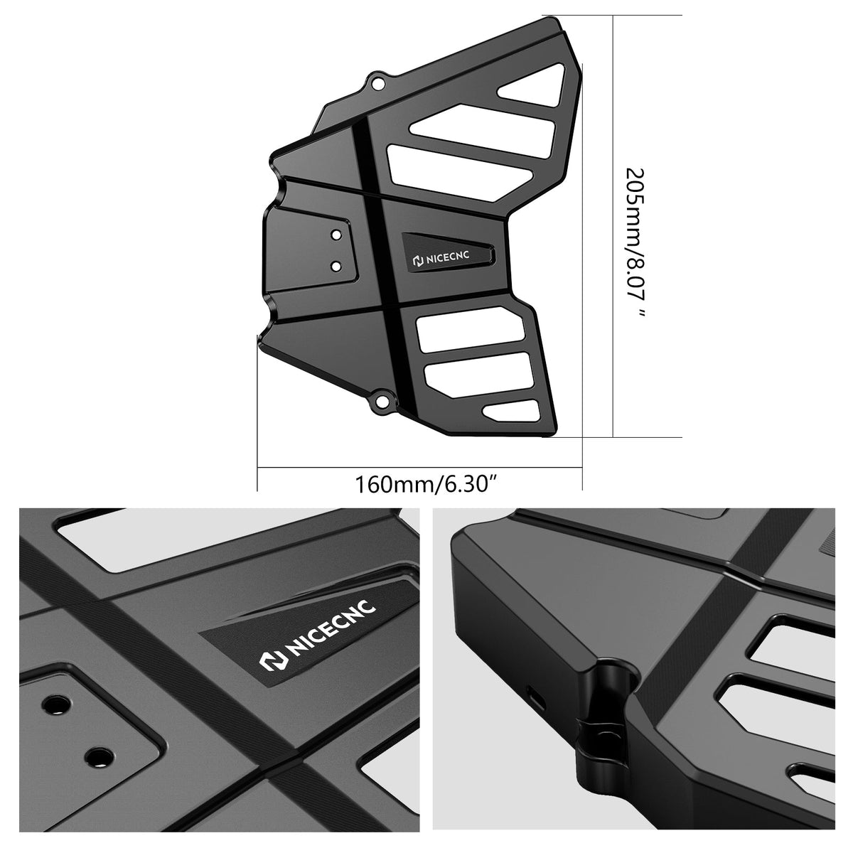 Front Sprocket Cover + Frame Guards For Honda Africa Twin CRF 1100L 20-26