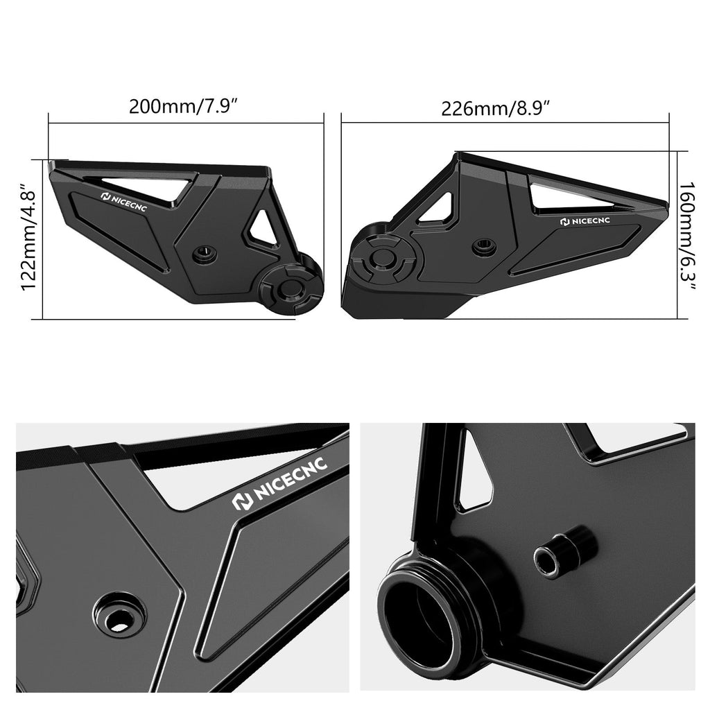 Front Sprocket Cover + Frame Guards For Honda Africa Twin CRF 1100L 20-26