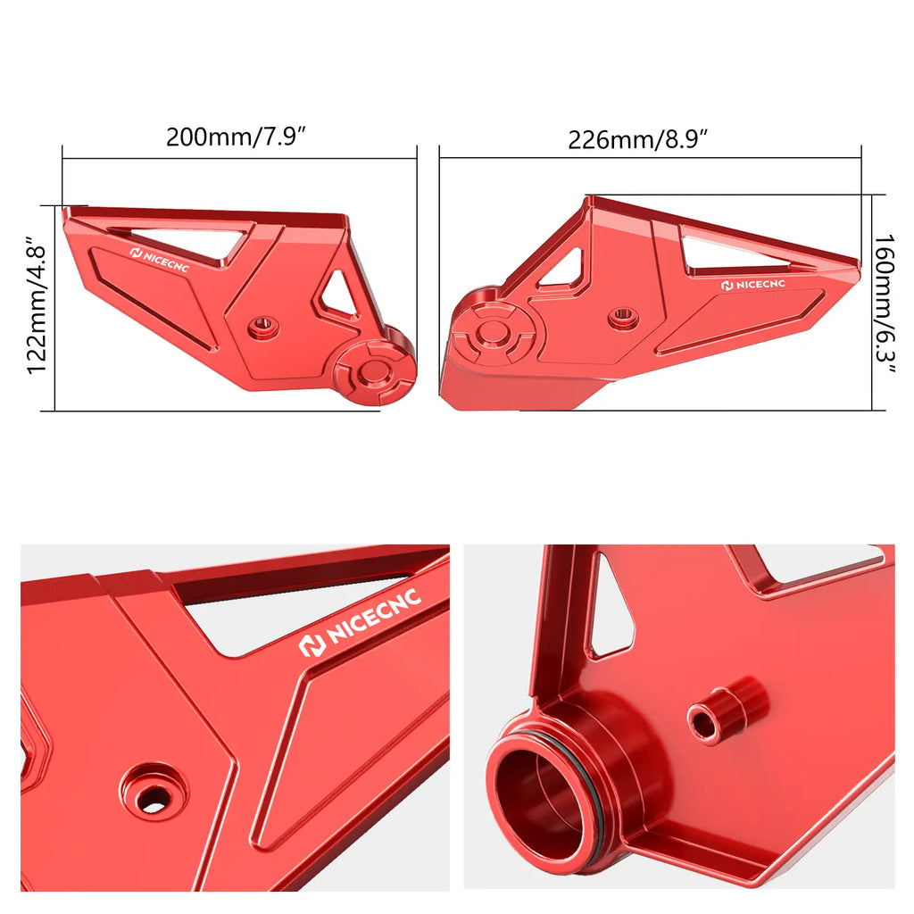 Front Sprocket Cover + Frame Guards For Honda Africa Twin CRF 1100L 20-26