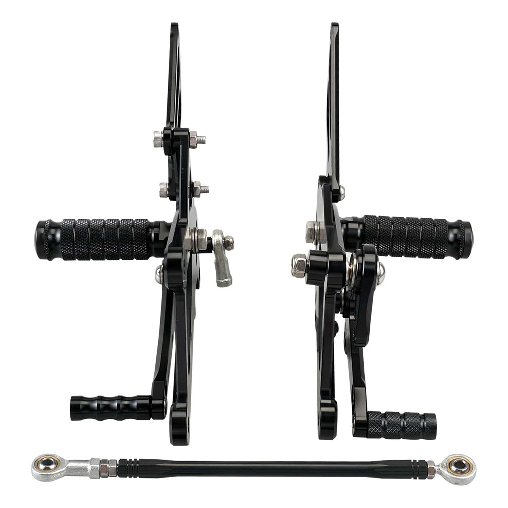 Race Adjustable Rearsets Foot Pegs Pedals For Honda CB 400F 500F / CBR 400R 500R
