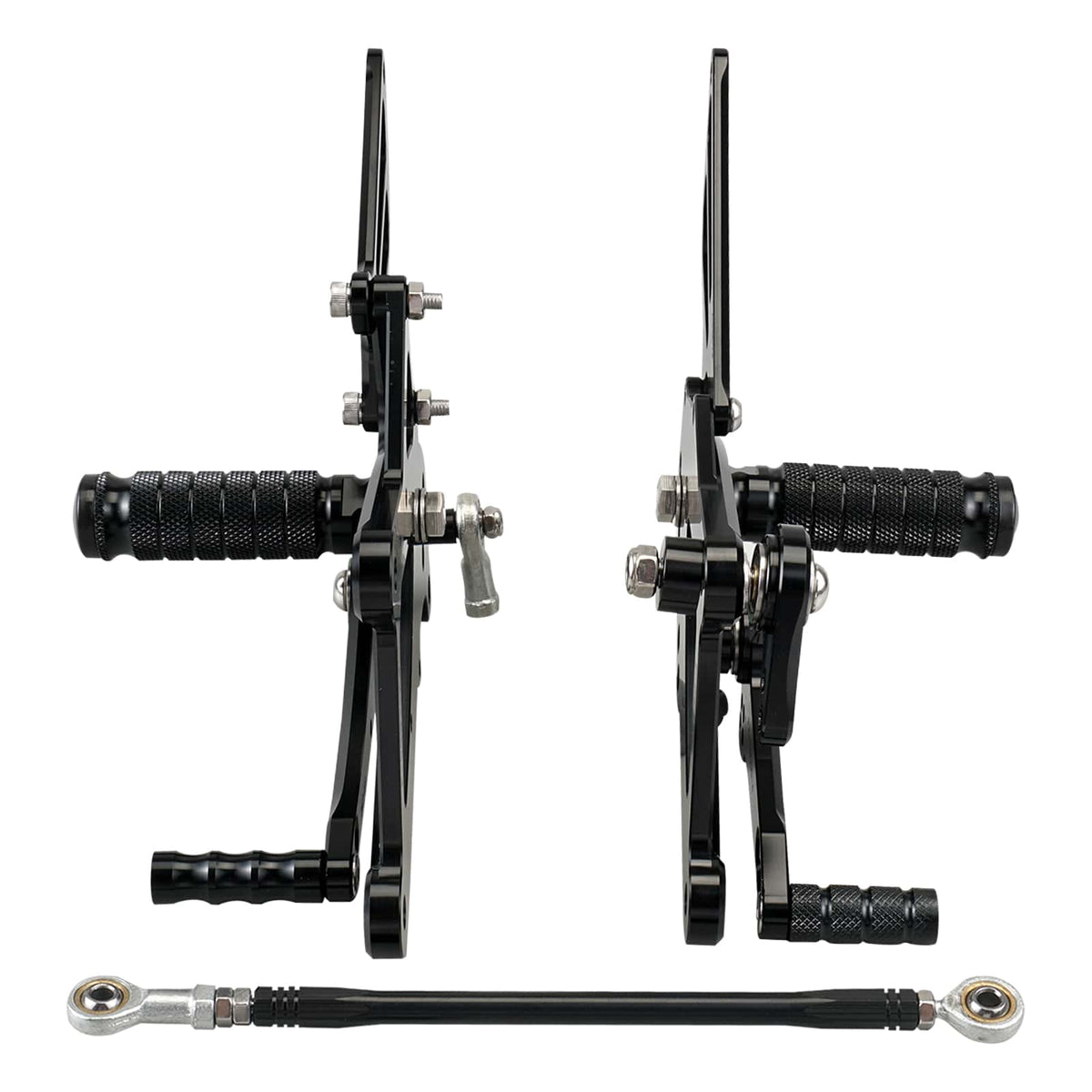 Race Adjustable Rearsets Foot Pegs Pedals For Honda CB 400F 500F / CBR 400R 500R