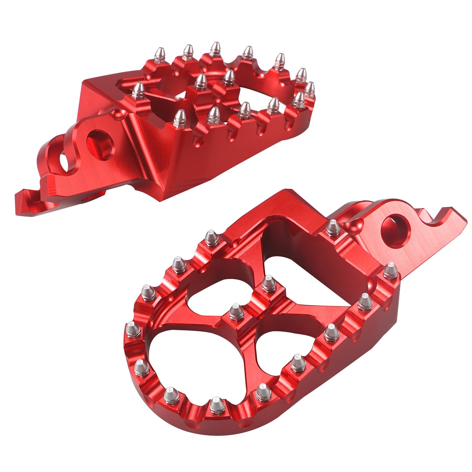 CNC Footpegs Bud Motorcycle Foot Pegs For Honda CRF250R CRF450R CRF1000L Position 5