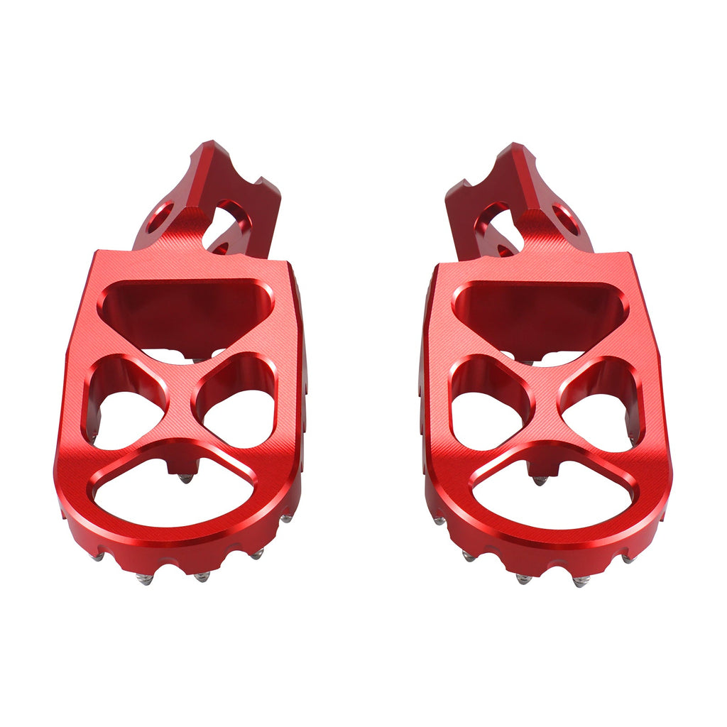 CNC Footpegs Bud Motorcycle Foot Pegs For Honda CRF250R CRF450R CRF1000L