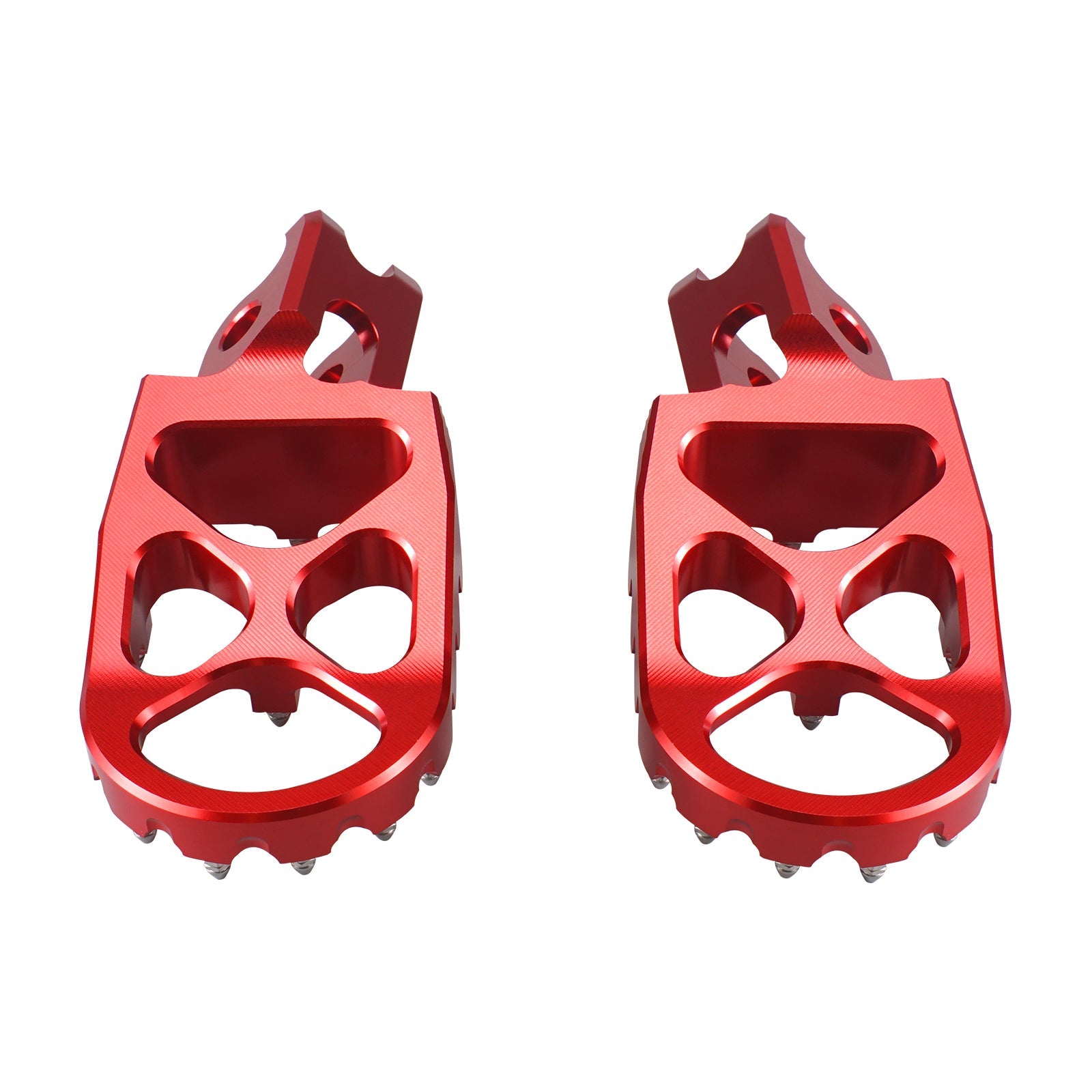 CNC Footpegs Bud Motorcycle Foot Pegs For Honda CRF250R CRF450R CRF1000L