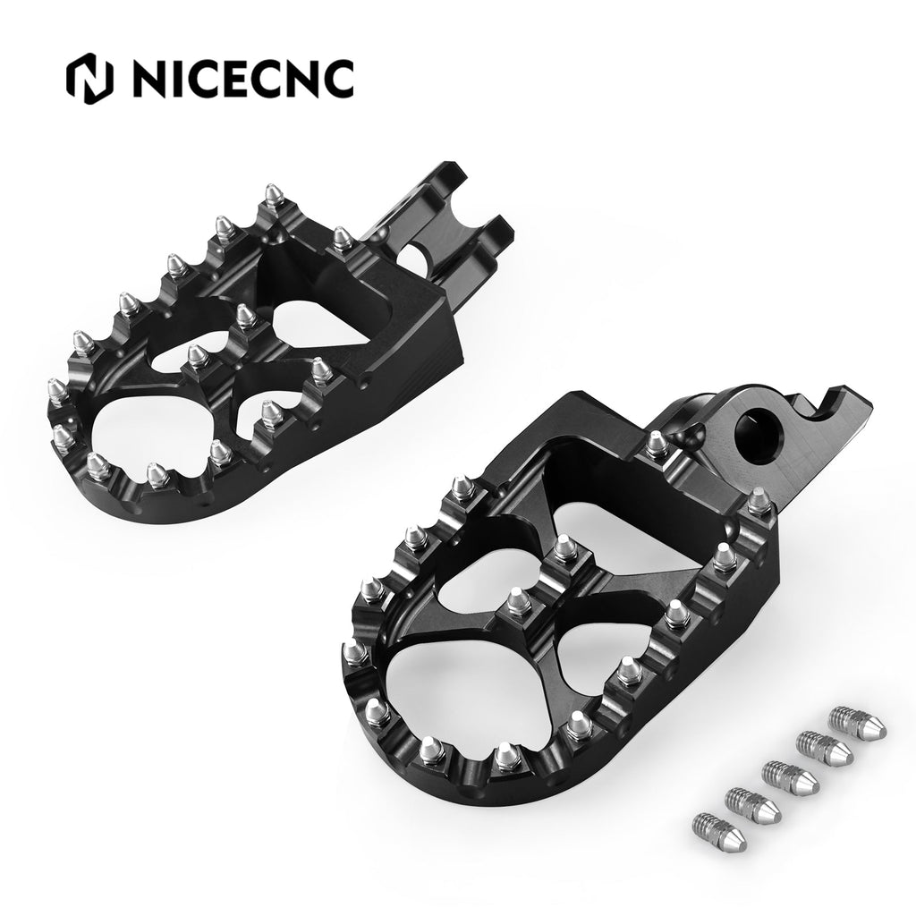 CNC Footpegs Bud Motorcycle Foot Pegs For Honda CRF250R CRF450R CRF1000L Position 7