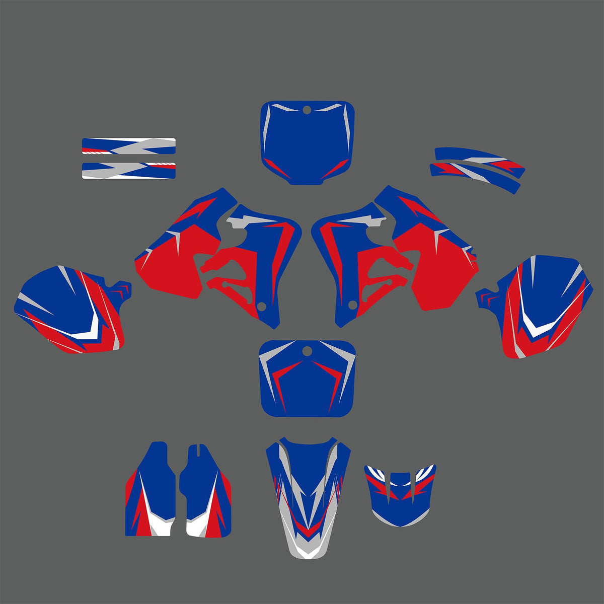 Full Graphics Decals Stickers Set For HONDA CR125 1995-1997 CR250 1995-1996