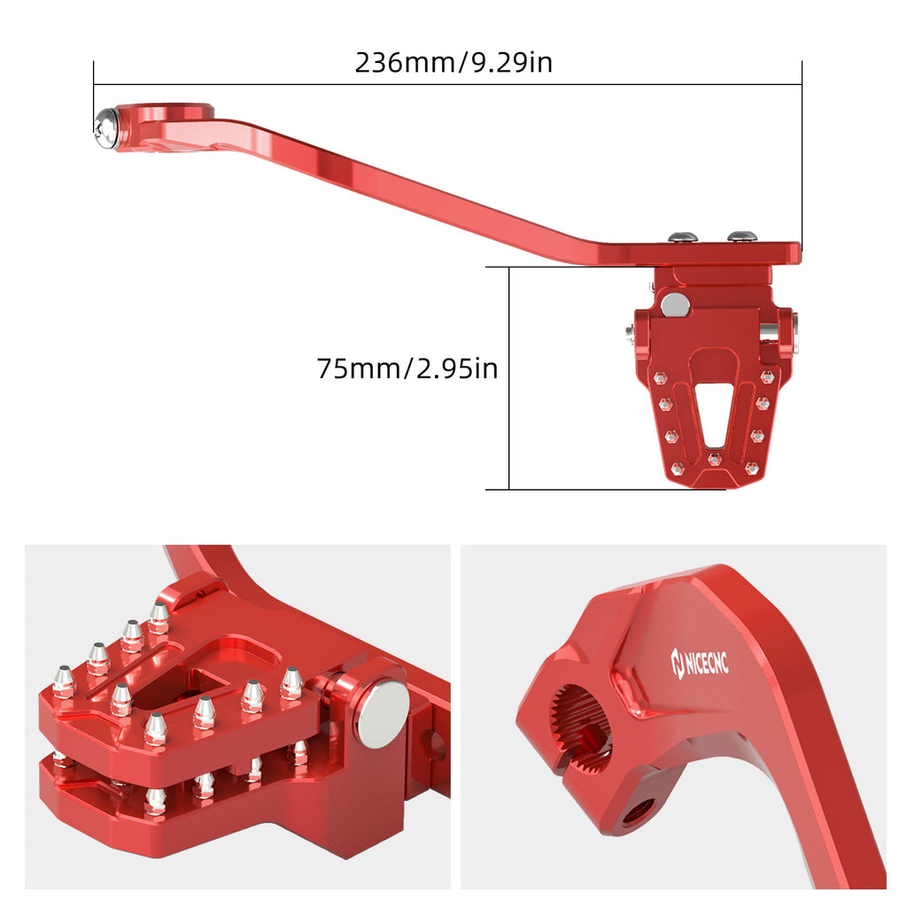 Dual Height Rear Brake Pedal Lever Assly For Honda Africa Twin CRF 1000 1100L