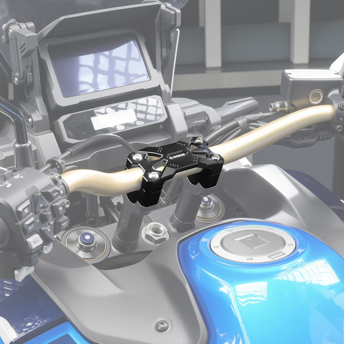 1" Rise GPS Brackets AMPS Mount Handlebar Riser For Honda Africa Twin CRF 1100L