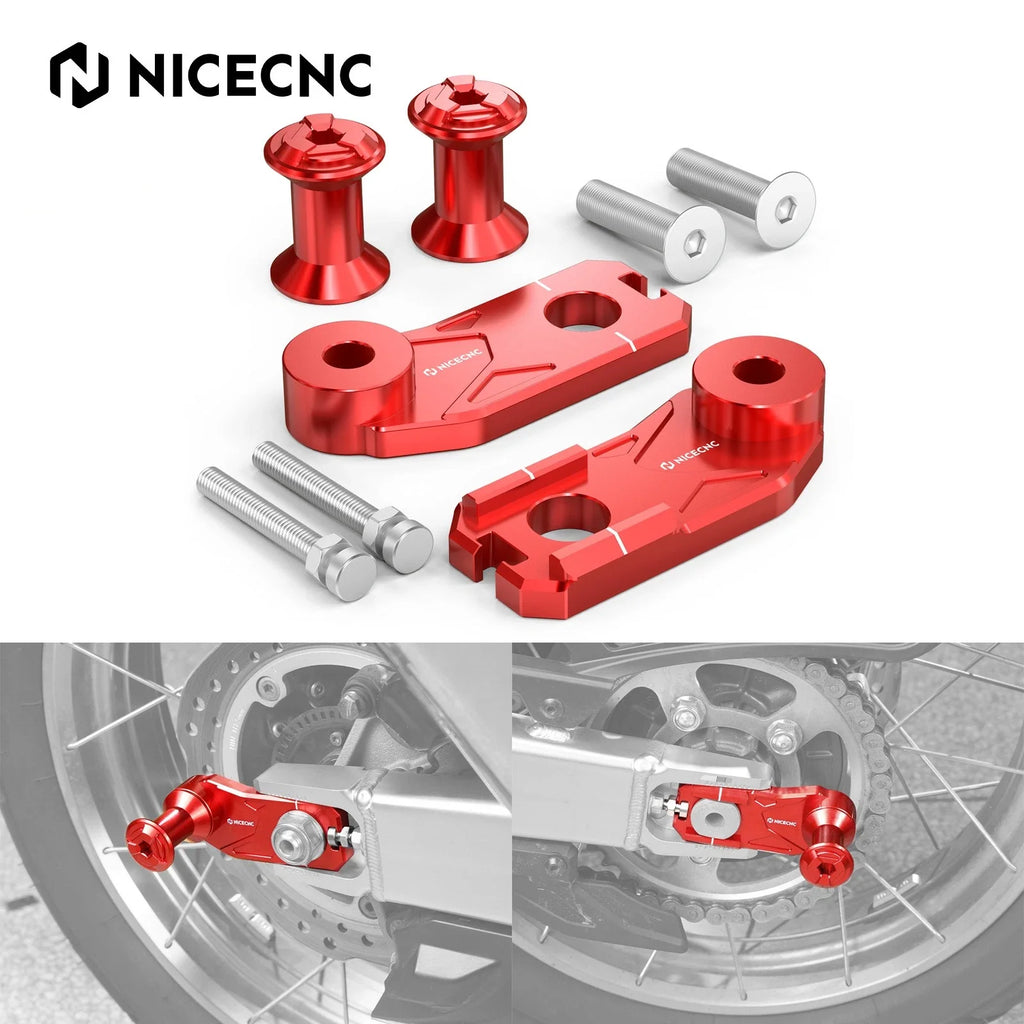 Rear Chain Tensioner Adjuster w/Stand Hook For Honda Africa Twin CRF 1100L 20-26