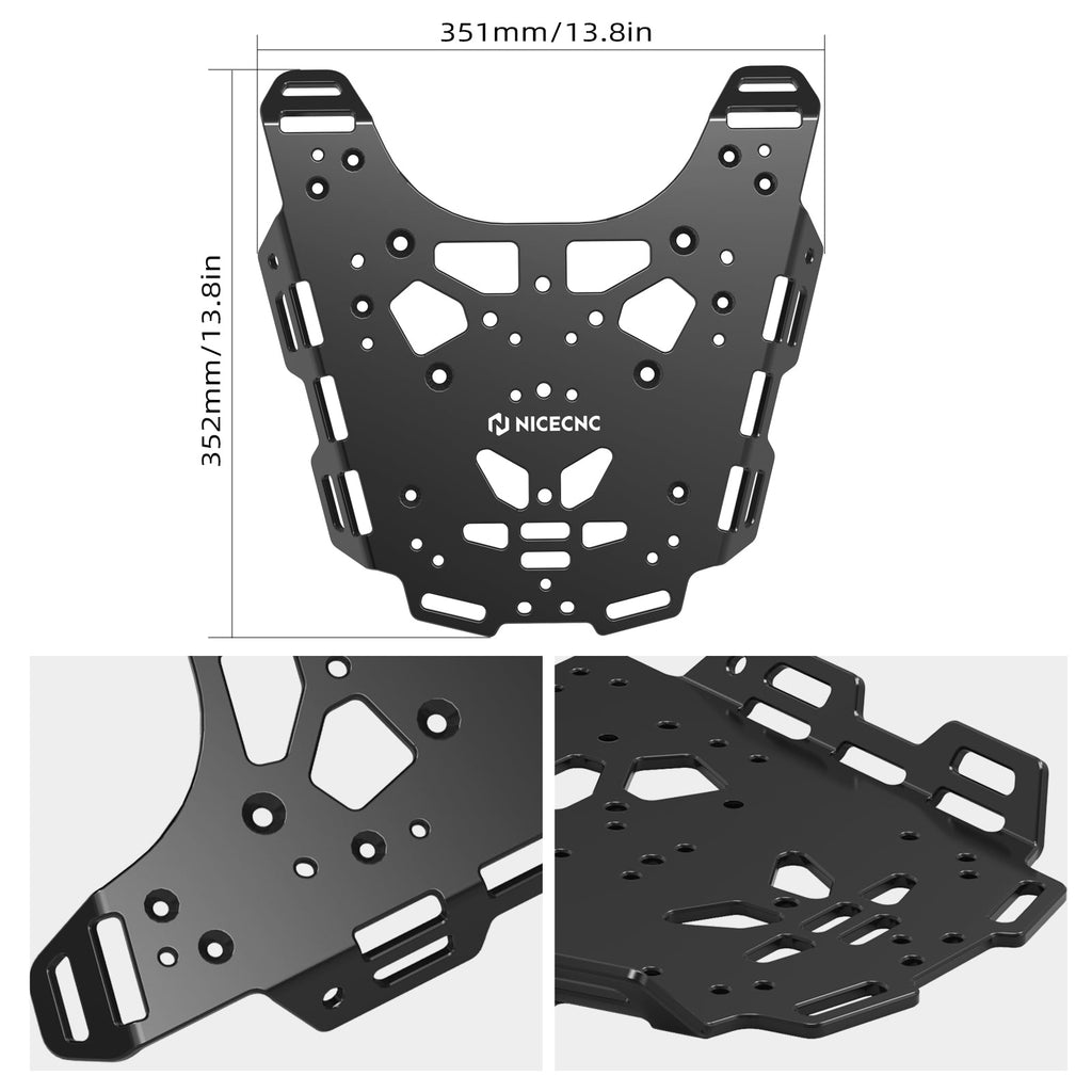 Rear Luggage Rack Cargo Carrier Kit For Honda Africa Twin CRF 1100L 2022-2026