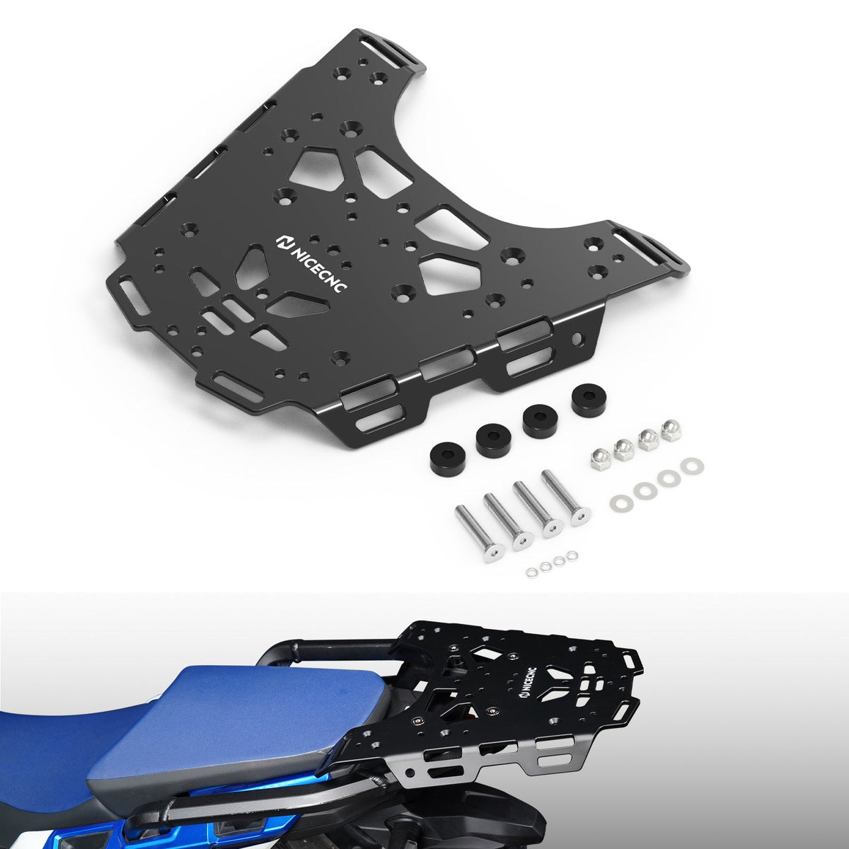 Rear Luggage Rack Cargo Carrier Kit For Honda Africa Twin CRF 1100L 2022-2026