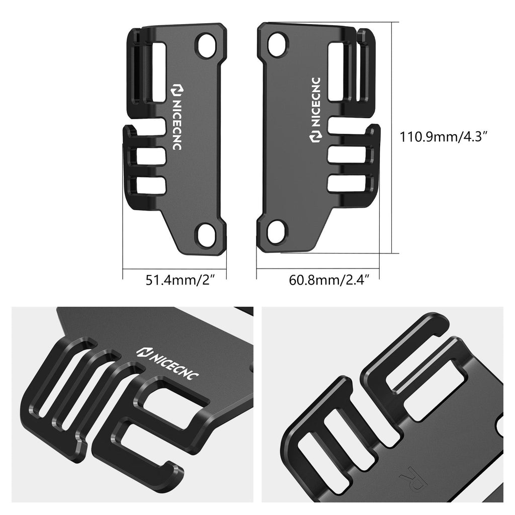 Tie Down Brackets Luggage Side Bag Holder For Honda Africa Twin CRF 1100L ADV Sports