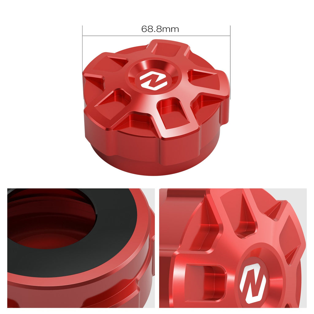Fuel Tank Gas Cap Cover For Honda Talon 1000R-4 1000X-4 1000XS-4 2019-2024