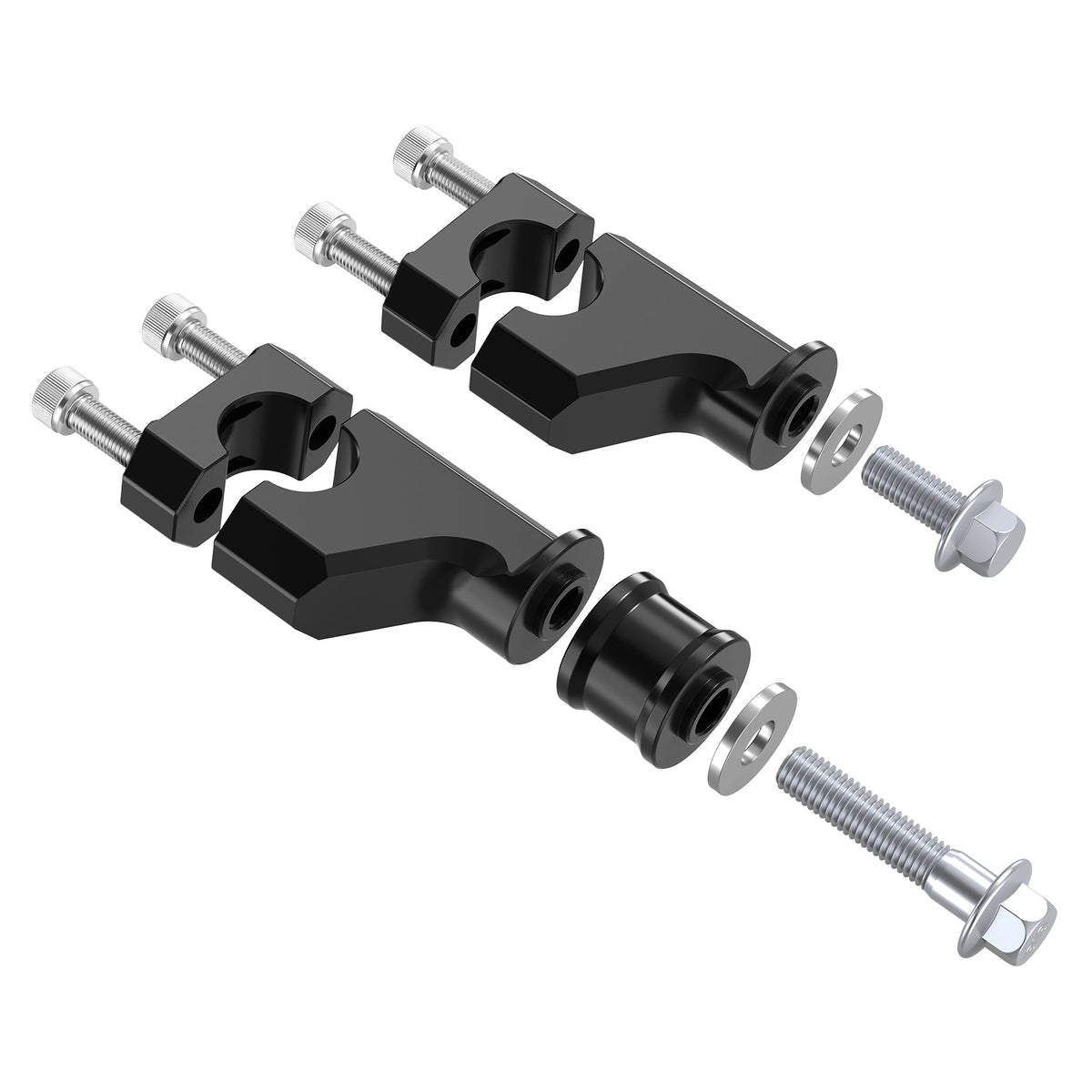 Handlebar Risers Holder Clamps For Honda TRX 450 R / ER 300EX 400X 250X 90X