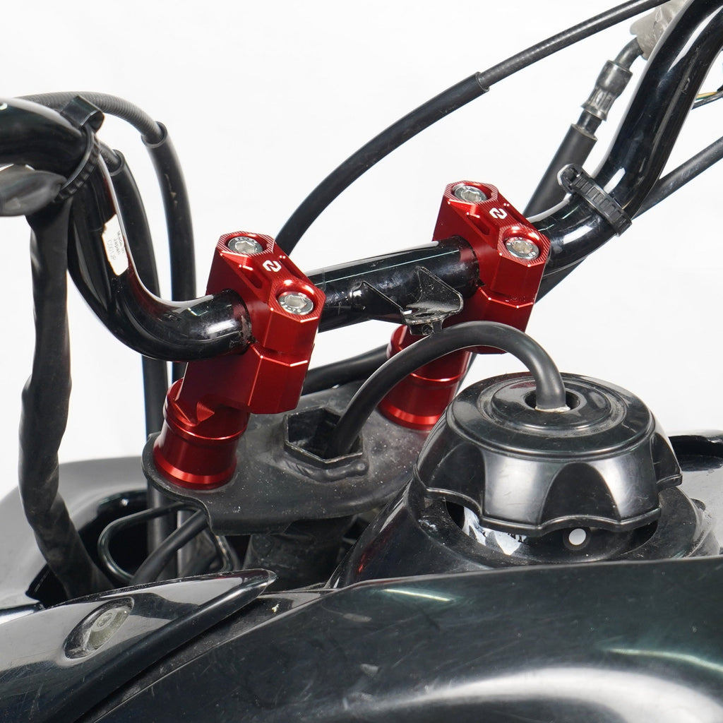 Handlebar Risers Holder Clamps For Honda TRX 450 R / ER 300EX 400X 250X 90X