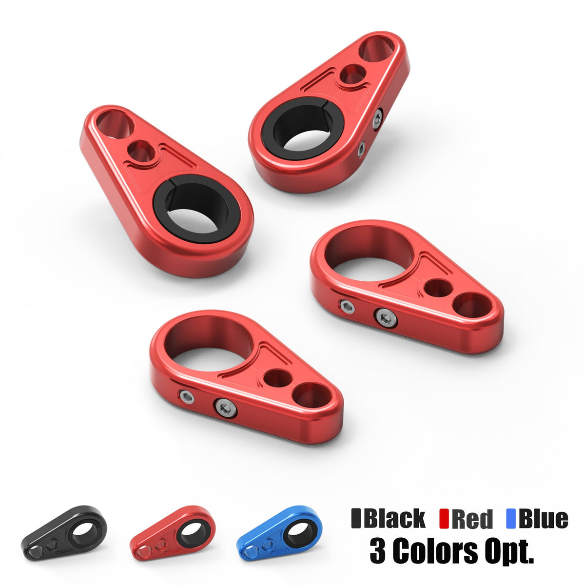 4PCS A-Arm Brake Line Cable Clamps Holder For Honda TRX 450R 250X 90X 400X