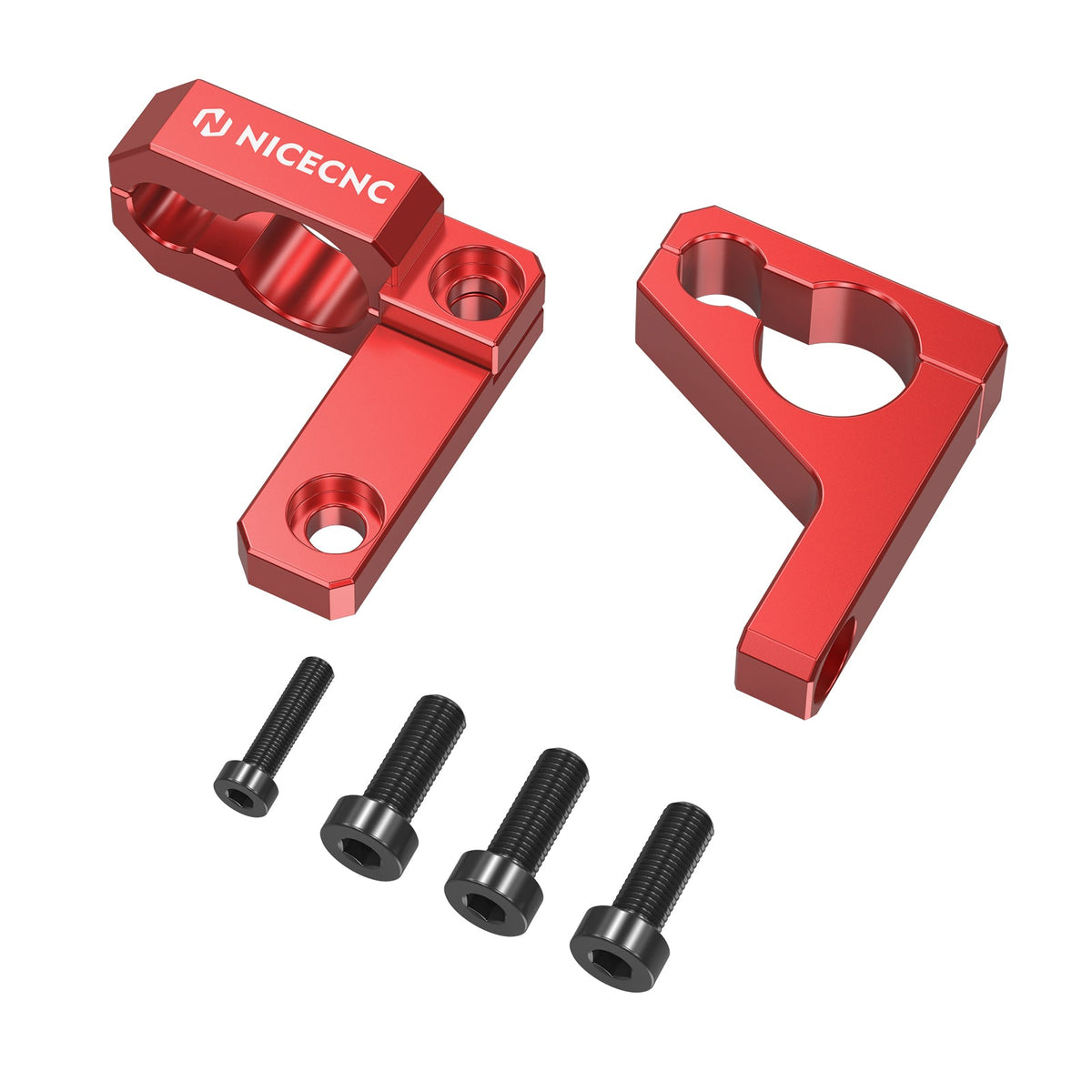 Dual-Size Rear Brake Line Hose Clamp Holder Kit For Honda TRX 450 R / ER 06-14