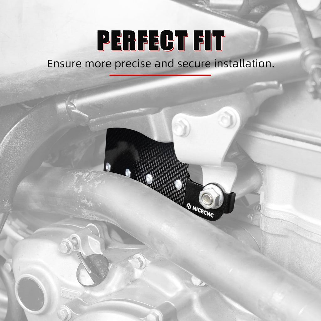 Carbon Fiber Carburetor Heat Shield Cover For Honda TRX 450 R / ER 06-14