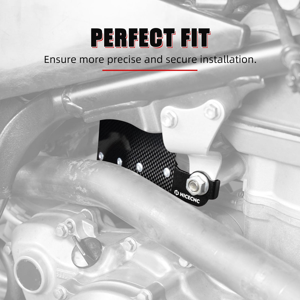 Carbon Fiber Carburetor Heat Shield Cover For Honda TRX 450 R / ER 06-14