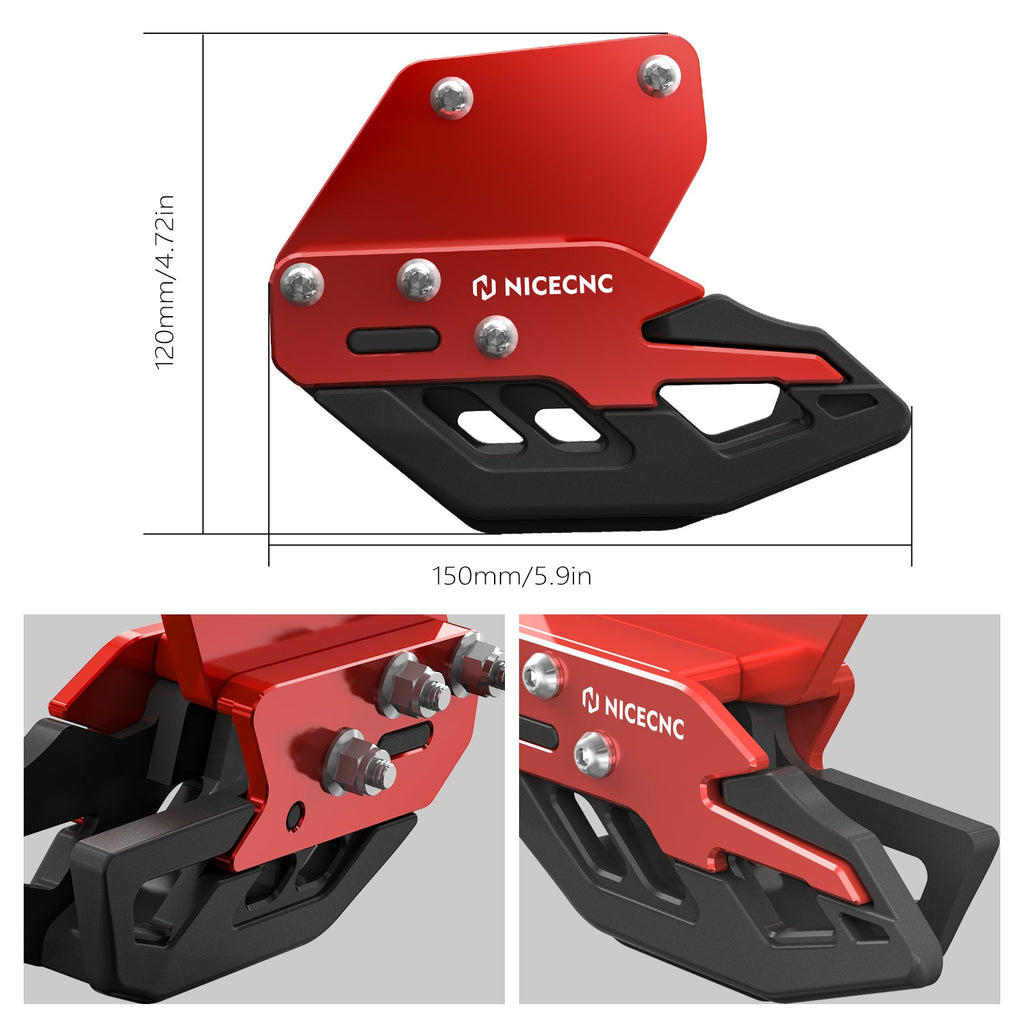 Rear Swingarm Chain Guide Slider For Honda TRX 450 R / ER 2006-2014