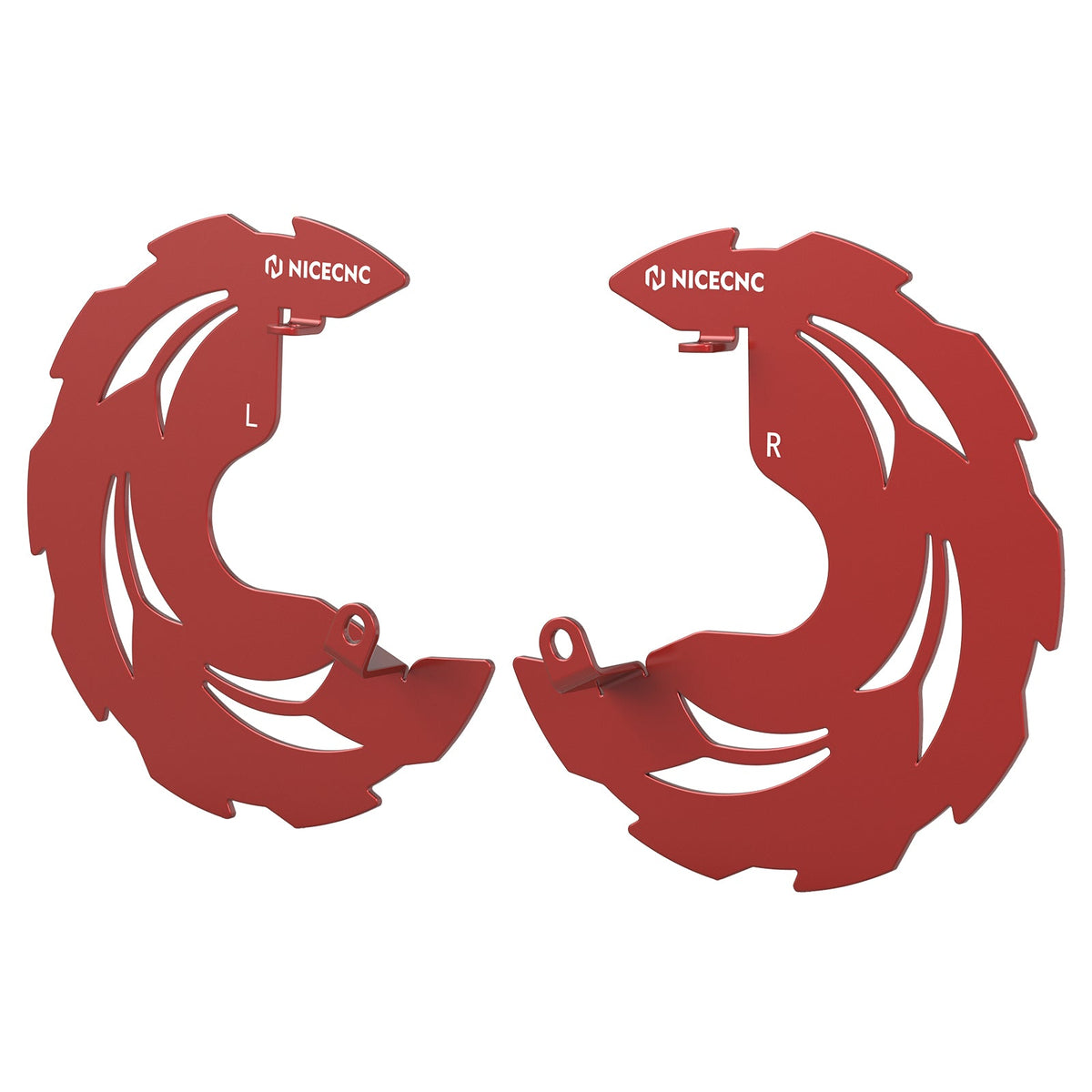 Front Brake Disc Rotor Rock Guards Kit For Honda TRX 450 R / ER 06-14