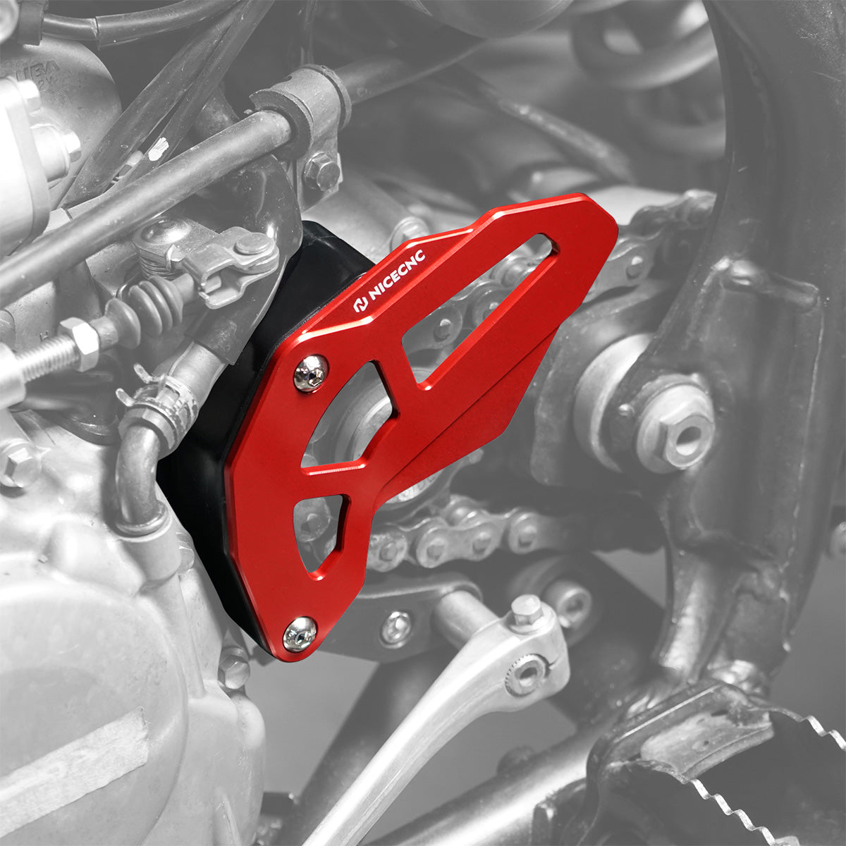 Engine Case Saver Chain Guard Trim Panel For Honda TRX 450 R / ER 06-14