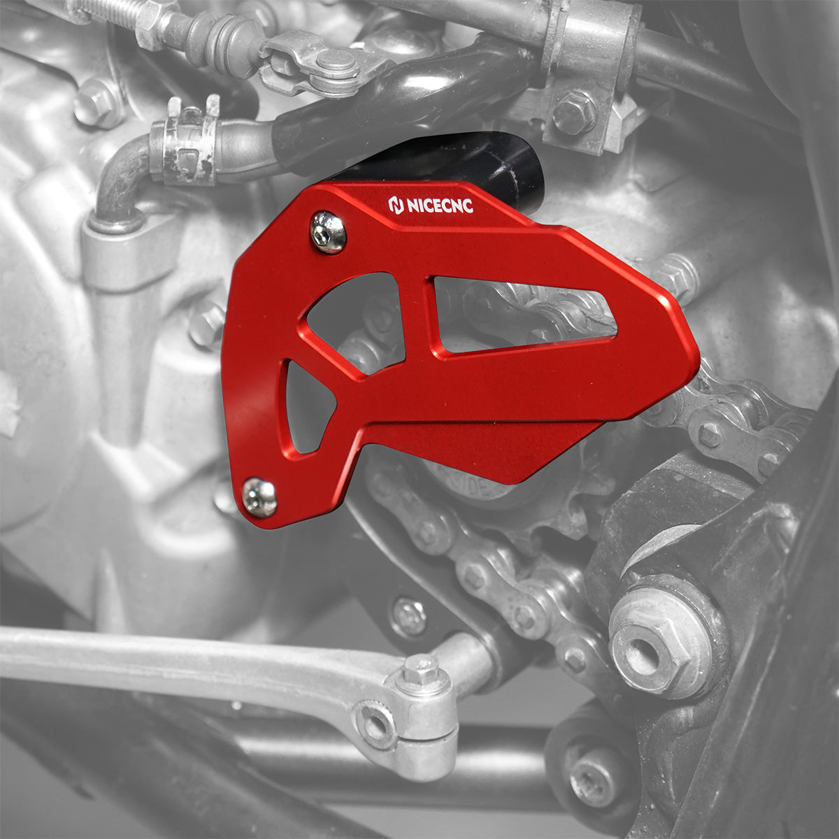 Engine Case Saver Chain Guard Trim Panel For Honda TRX 450 R / ER 06-14